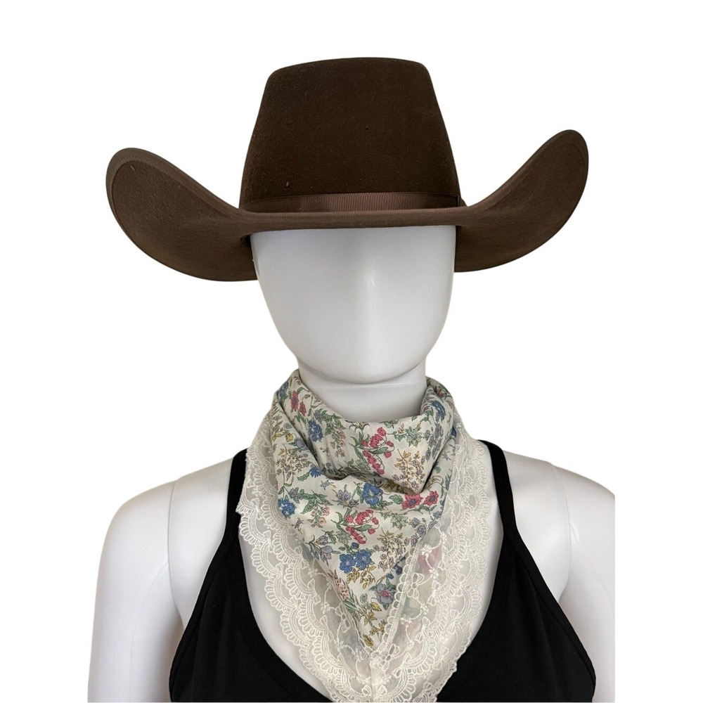 Resistol Youth Brown Wool Western Cowboy Hat